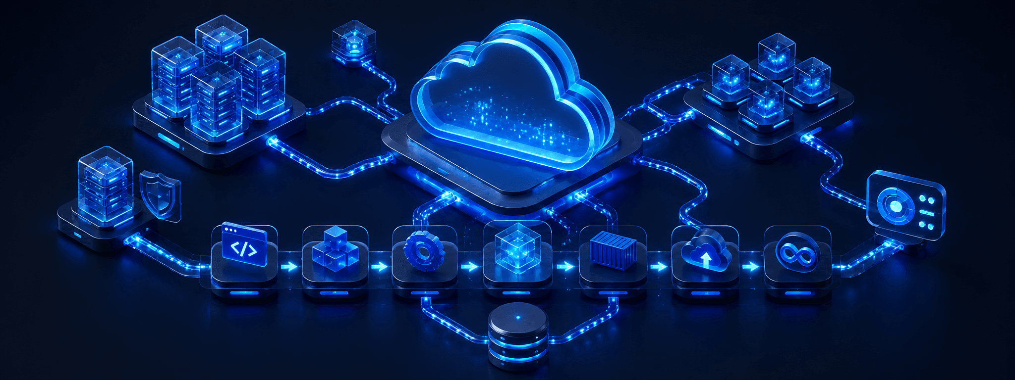 Cloud & DevOps illustration