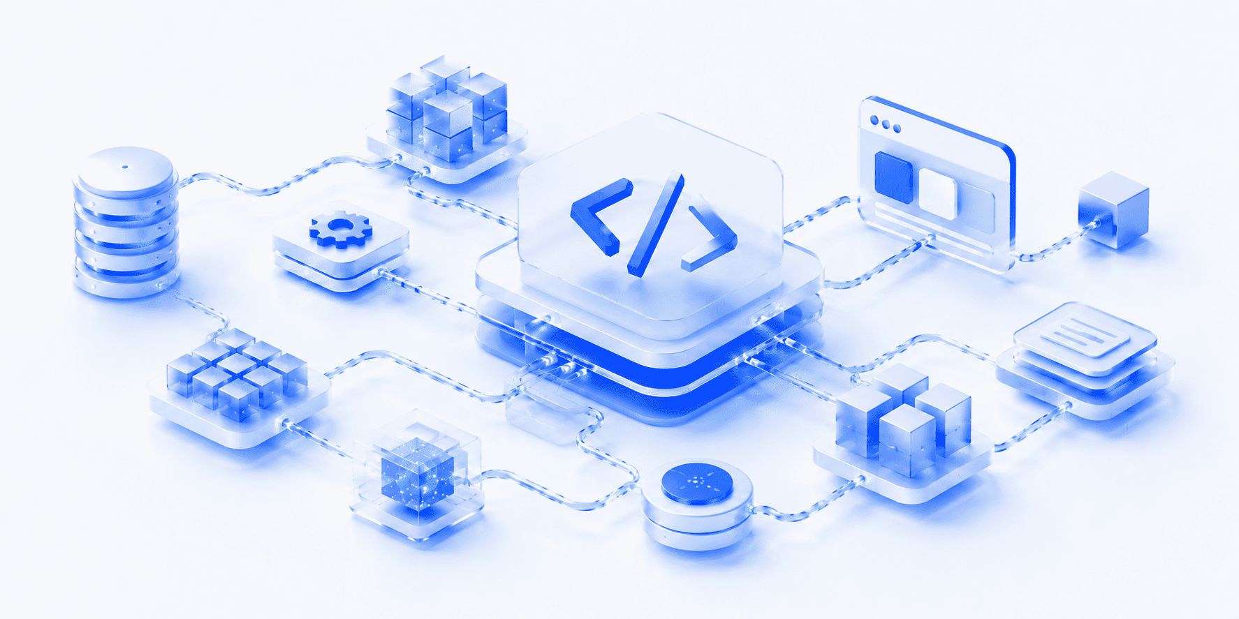 Web Development — illustration of Ethersofts web development services